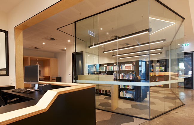 ANMF (Vic Branch) library at 535 Elizabeth Street, Melbourne